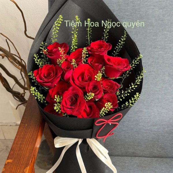 HB062 Hoa hồng đỏ